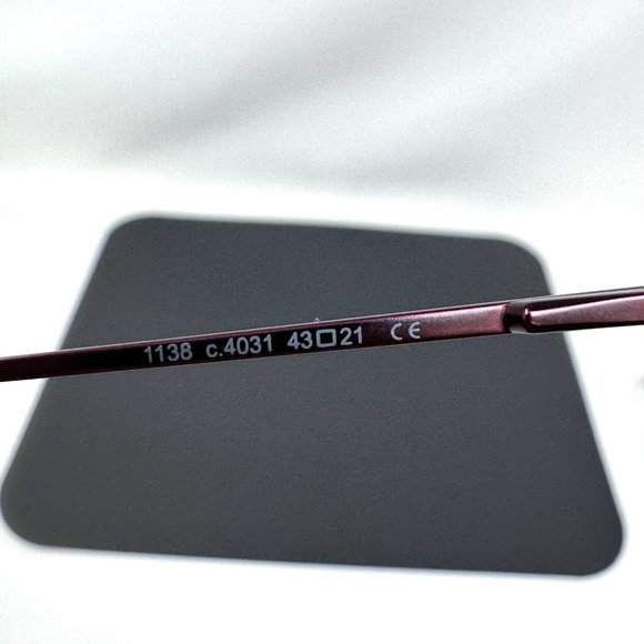 ProDesign Denmark Eyeglasses 1138 C.4031 Frames 43 [] 21 - Picture 3 of 11